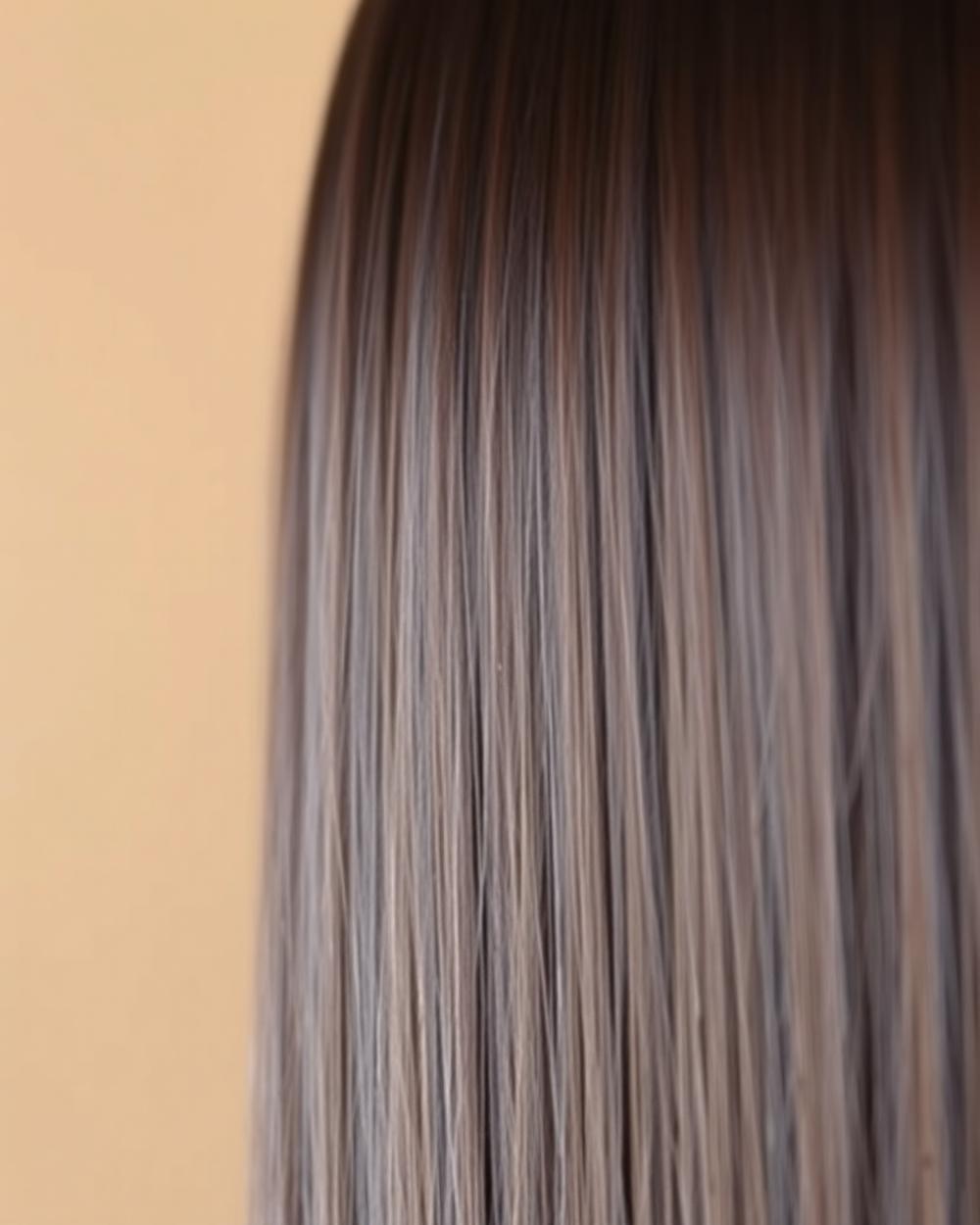 Hair after treatment at Mamta's Beauty Studio